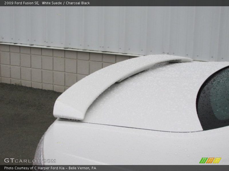 White Suede / Charcoal Black 2009 Ford Fusion SE