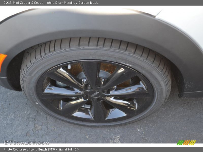 White Silver Metallic / Carbon Black 2013 Mini Cooper S Coupe