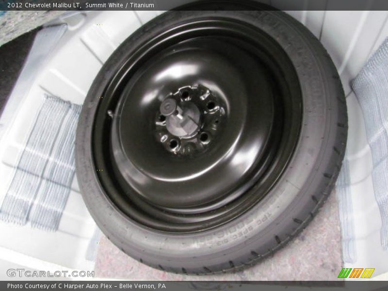Summit White / Titanium 2012 Chevrolet Malibu LT