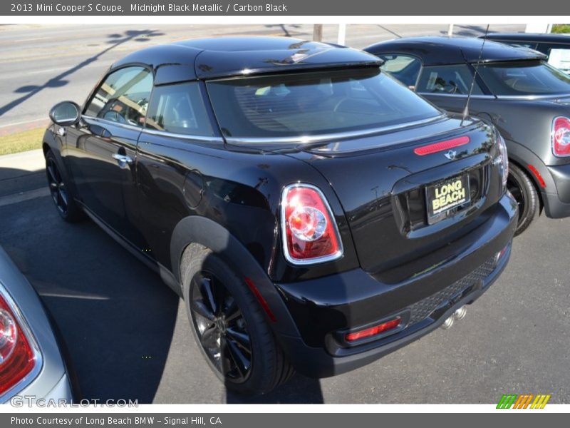 Midnight Black Metallic / Carbon Black 2013 Mini Cooper S Coupe