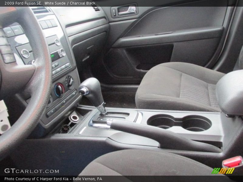 White Suede / Charcoal Black 2009 Ford Fusion SE