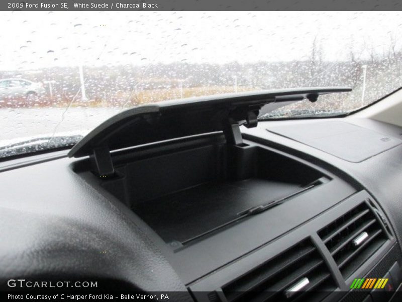 White Suede / Charcoal Black 2009 Ford Fusion SE