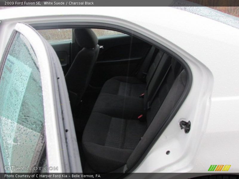 White Suede / Charcoal Black 2009 Ford Fusion SE