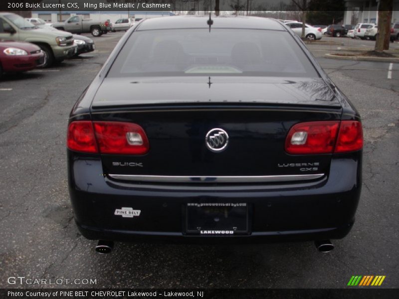 Ming Blue Metallic / Cashmere 2006 Buick Lucerne CXS