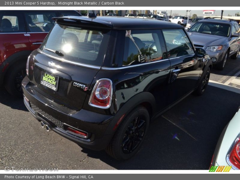 Midnight Black Metallic / Carbon Black 2013 Mini Cooper S Hardtop