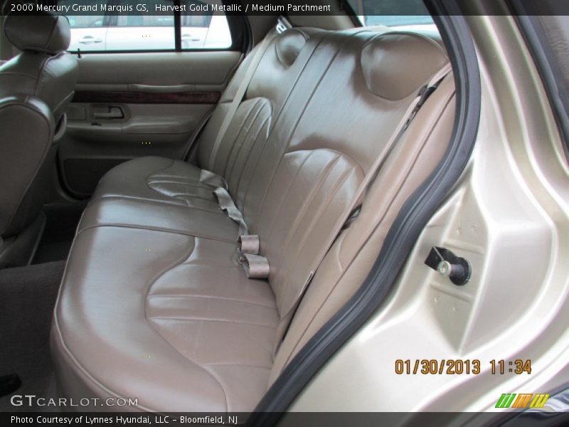 Harvest Gold Metallic / Medium Parchment 2000 Mercury Grand Marquis GS
