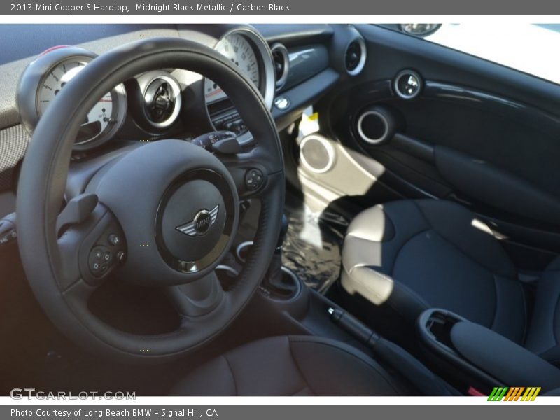 Midnight Black Metallic / Carbon Black 2013 Mini Cooper S Hardtop