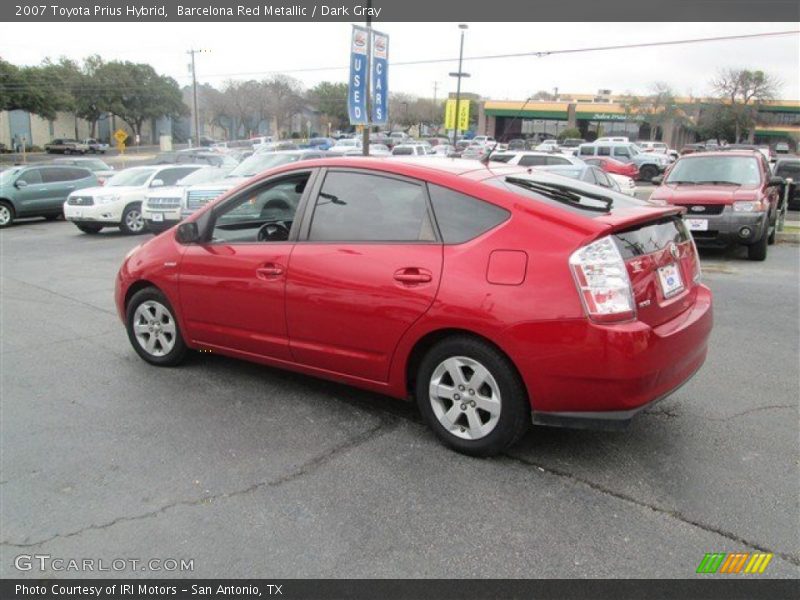 Barcelona Red Metallic / Dark Gray 2007 Toyota Prius Hybrid