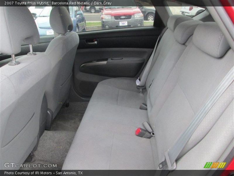 Barcelona Red Metallic / Dark Gray 2007 Toyota Prius Hybrid