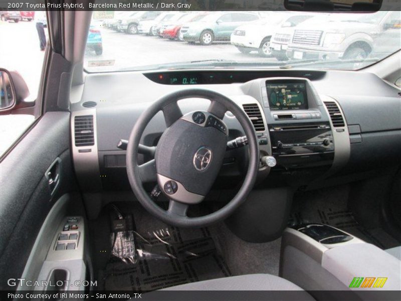 Barcelona Red Metallic / Dark Gray 2007 Toyota Prius Hybrid