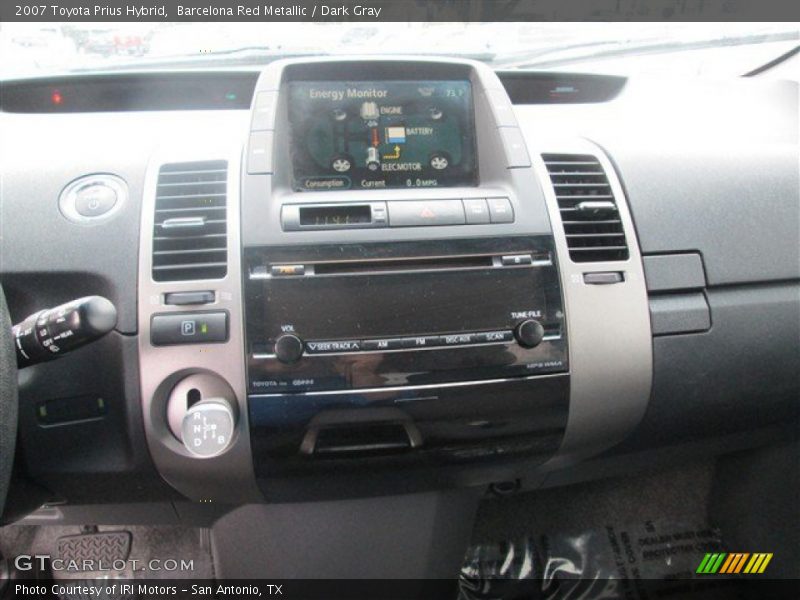 Barcelona Red Metallic / Dark Gray 2007 Toyota Prius Hybrid