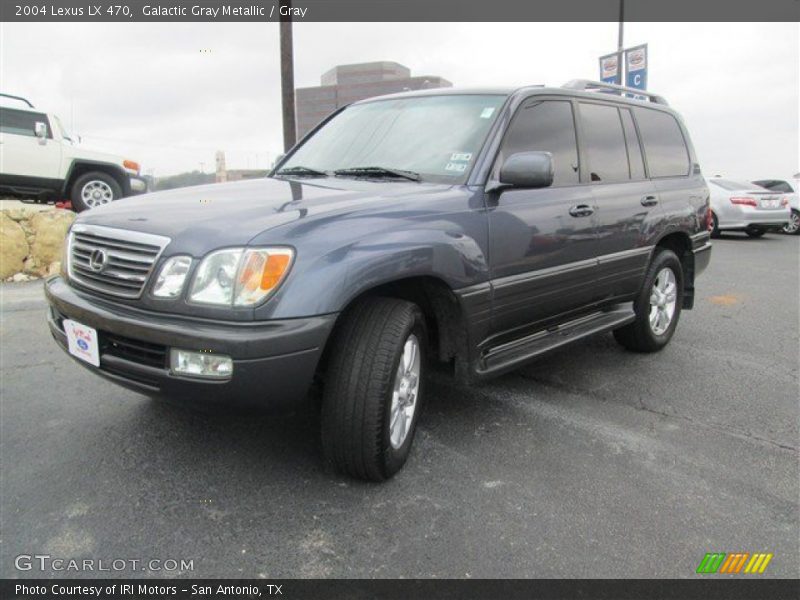 Galactic Gray Metallic / Gray 2004 Lexus LX 470