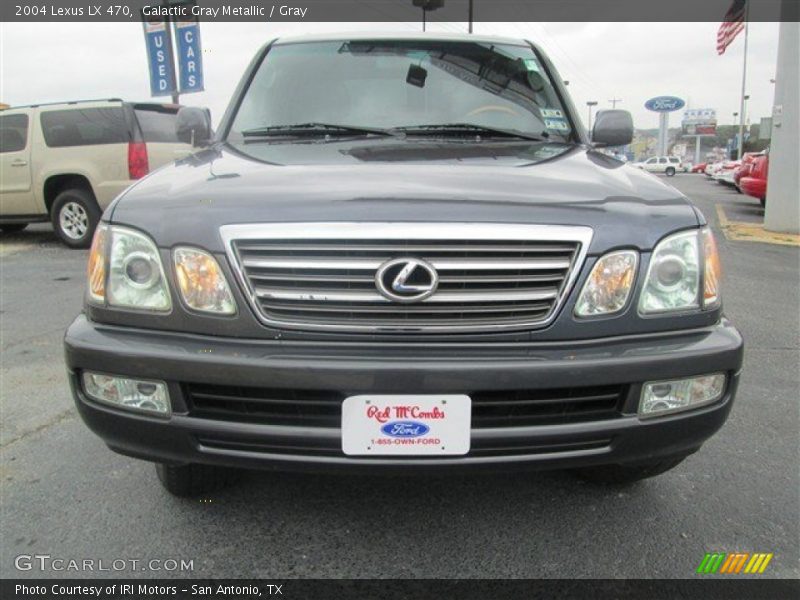 Galactic Gray Metallic / Gray 2004 Lexus LX 470