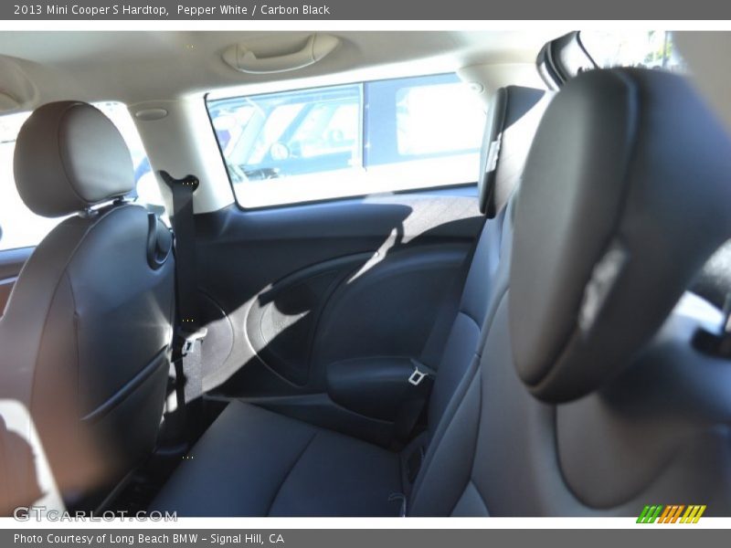 Pepper White / Carbon Black 2013 Mini Cooper S Hardtop