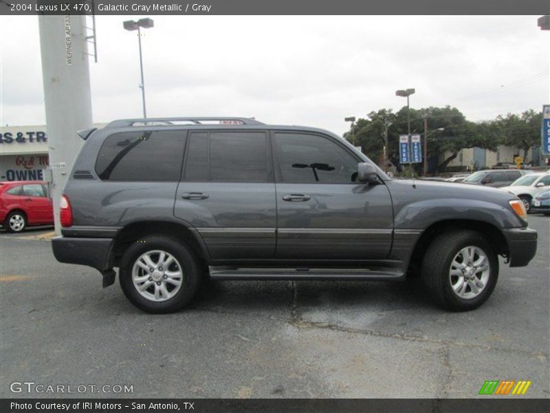 Galactic Gray Metallic / Gray 2004 Lexus LX 470