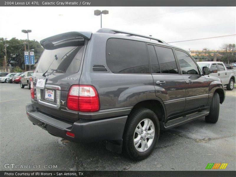 Galactic Gray Metallic / Gray 2004 Lexus LX 470