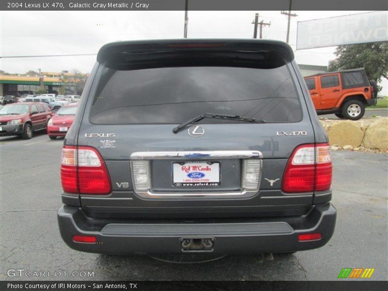 Galactic Gray Metallic / Gray 2004 Lexus LX 470