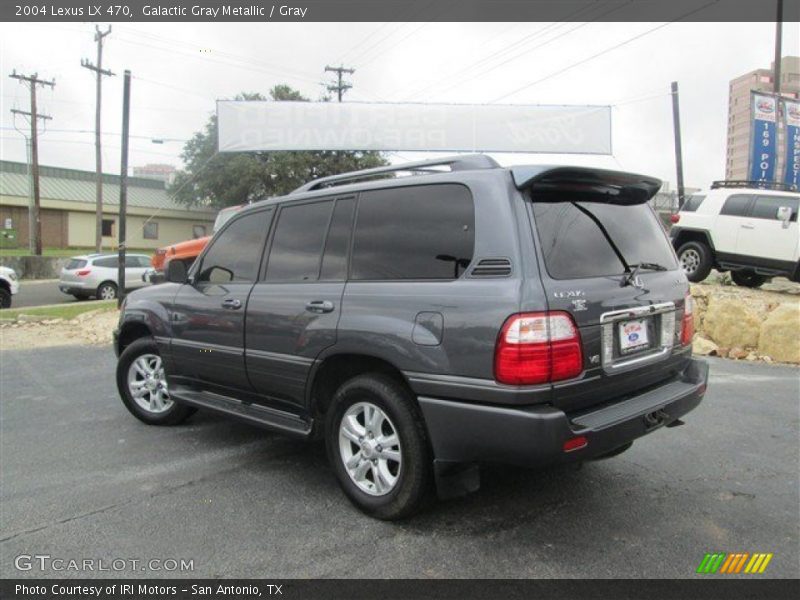 Galactic Gray Metallic / Gray 2004 Lexus LX 470