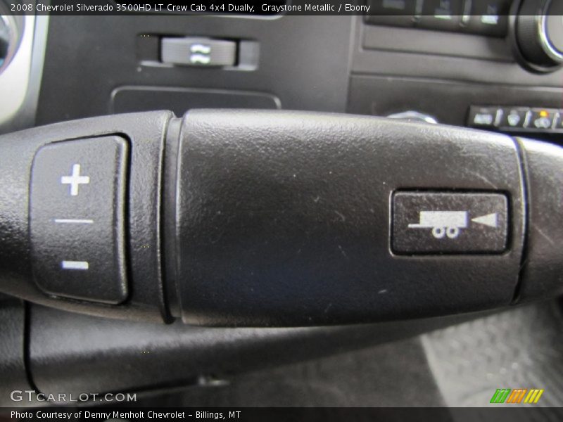 Graystone Metallic / Ebony 2008 Chevrolet Silverado 3500HD LT Crew Cab 4x4 Dually