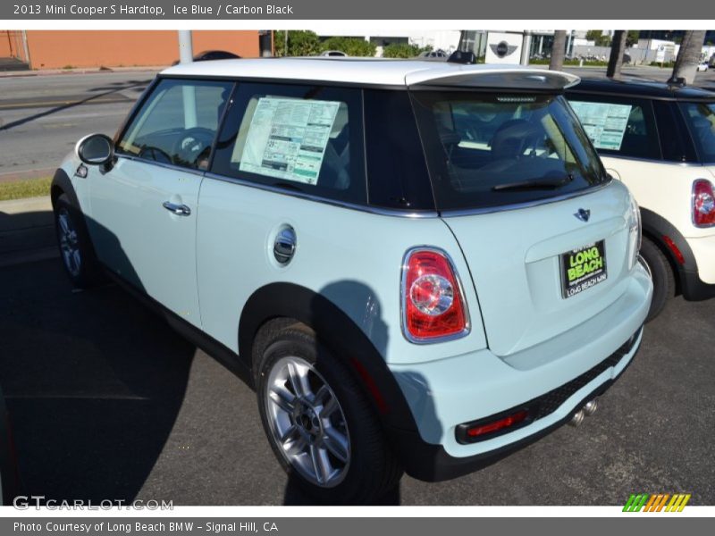 Ice Blue / Carbon Black 2013 Mini Cooper S Hardtop
