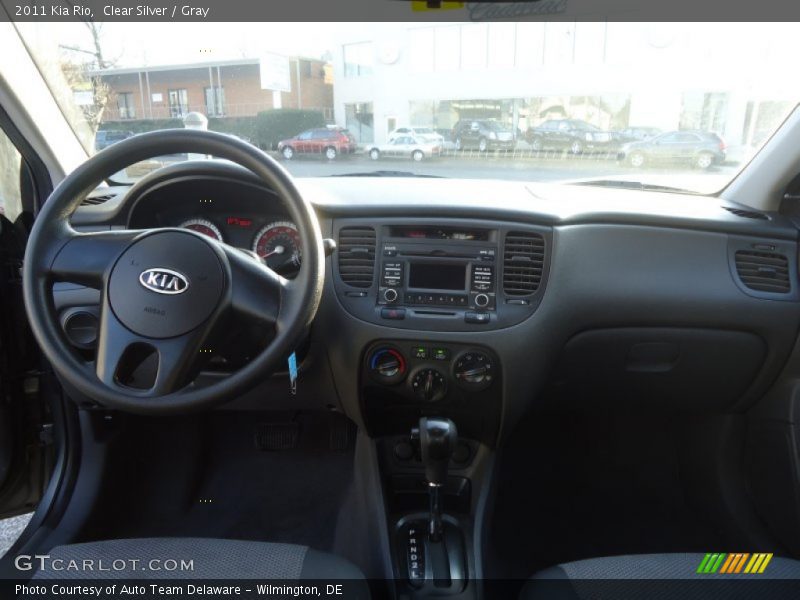 Clear Silver / Gray 2011 Kia Rio