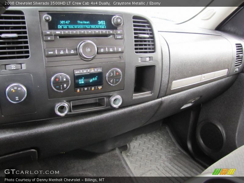 Graystone Metallic / Ebony 2008 Chevrolet Silverado 3500HD LT Crew Cab 4x4 Dually
