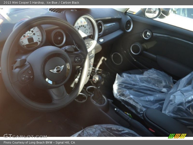 Ice Blue / Carbon Black 2013 Mini Cooper S Hardtop