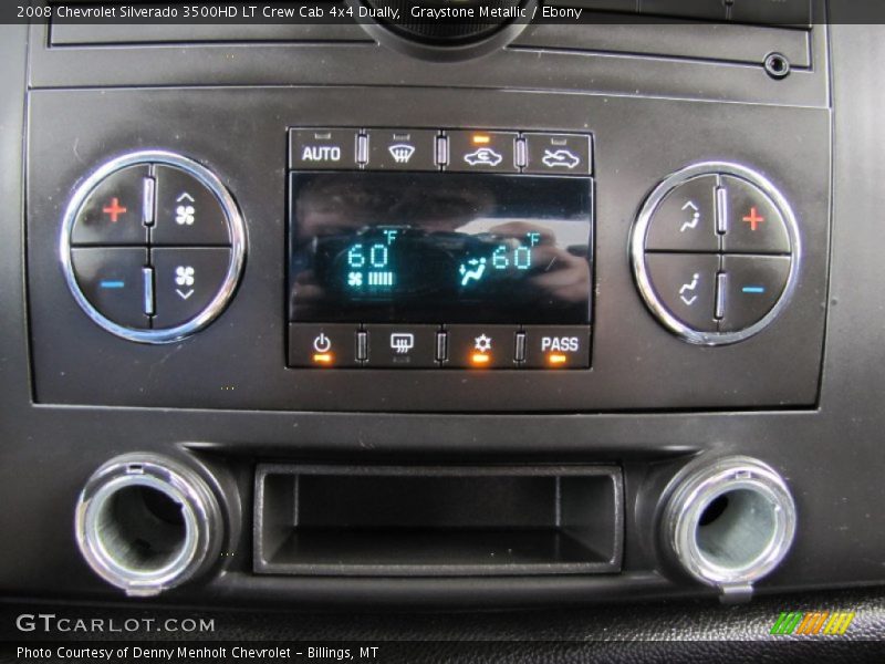 Graystone Metallic / Ebony 2008 Chevrolet Silverado 3500HD LT Crew Cab 4x4 Dually