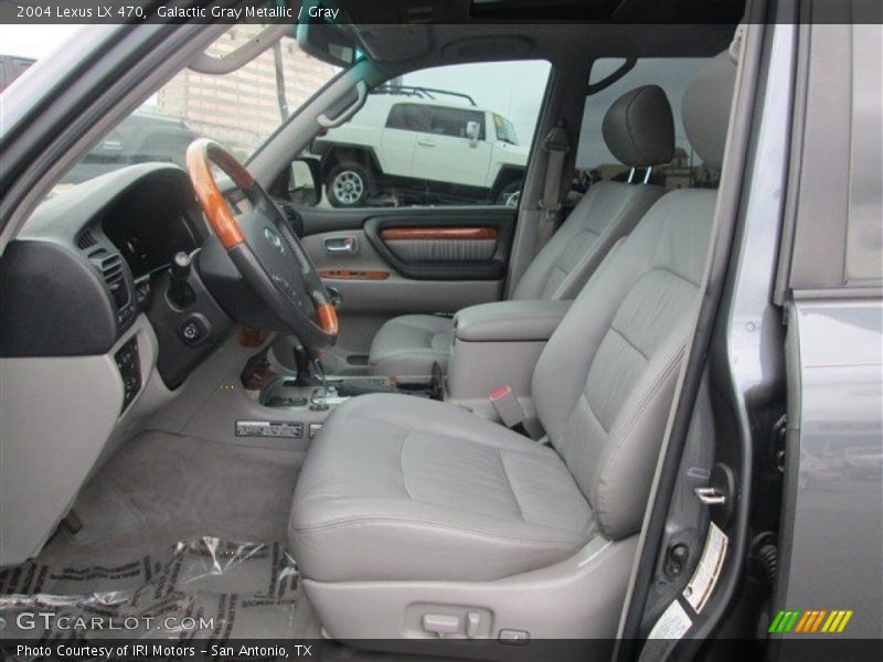  2004 LX 470 Gray Interior
