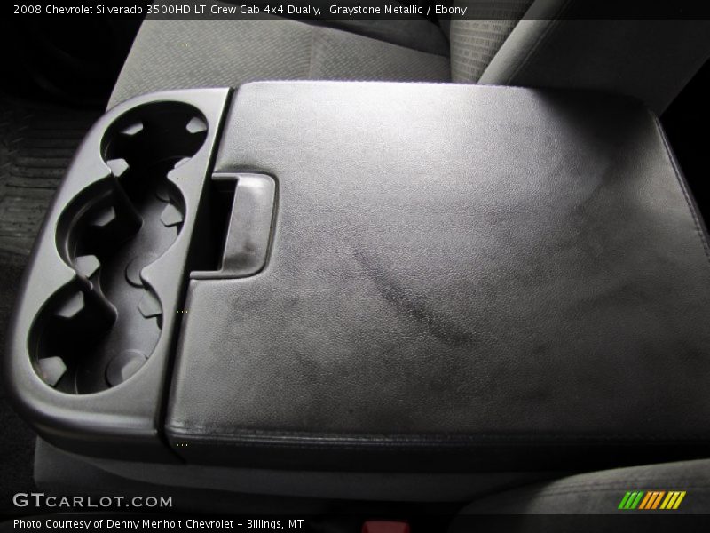 Graystone Metallic / Ebony 2008 Chevrolet Silverado 3500HD LT Crew Cab 4x4 Dually