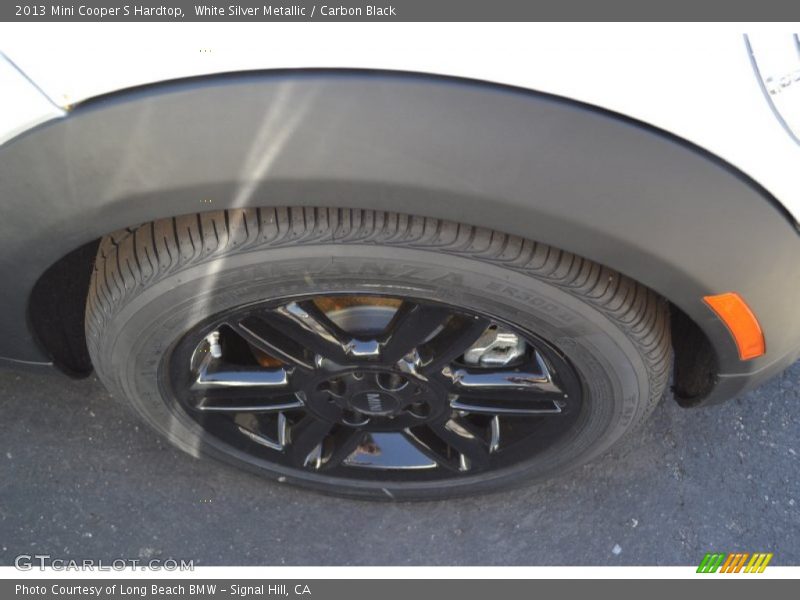 White Silver Metallic / Carbon Black 2013 Mini Cooper S Hardtop
