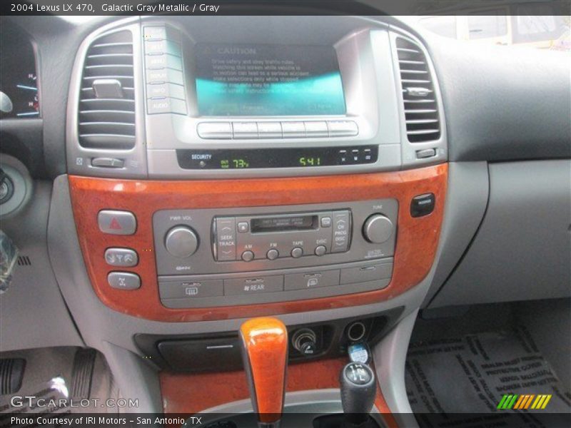 Galactic Gray Metallic / Gray 2004 Lexus LX 470