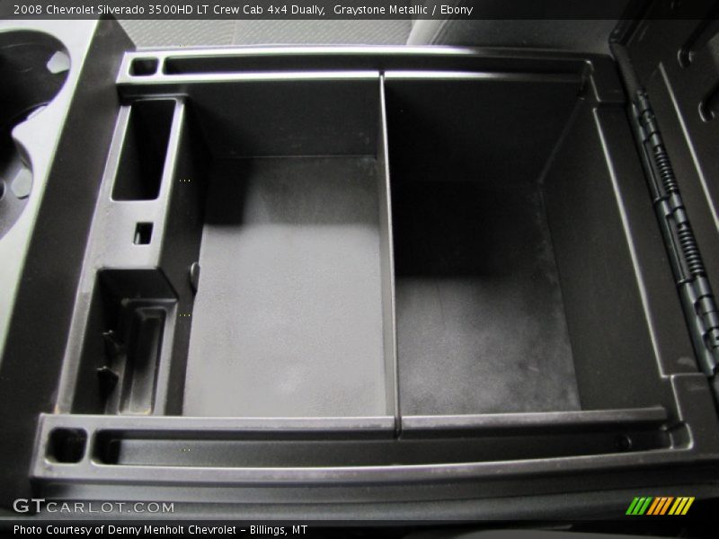 Graystone Metallic / Ebony 2008 Chevrolet Silverado 3500HD LT Crew Cab 4x4 Dually