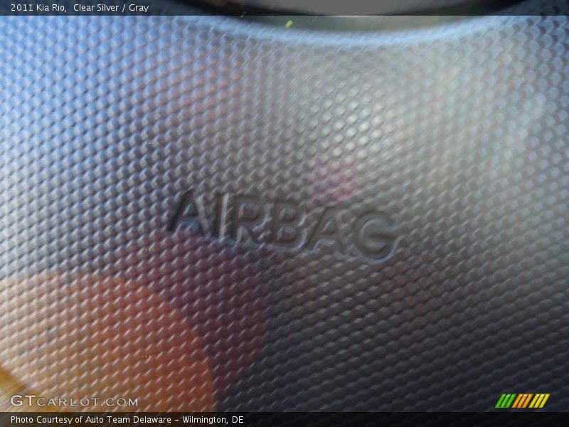 Clear Silver / Gray 2011 Kia Rio