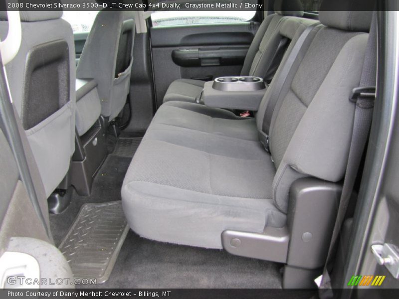 Graystone Metallic / Ebony 2008 Chevrolet Silverado 3500HD LT Crew Cab 4x4 Dually