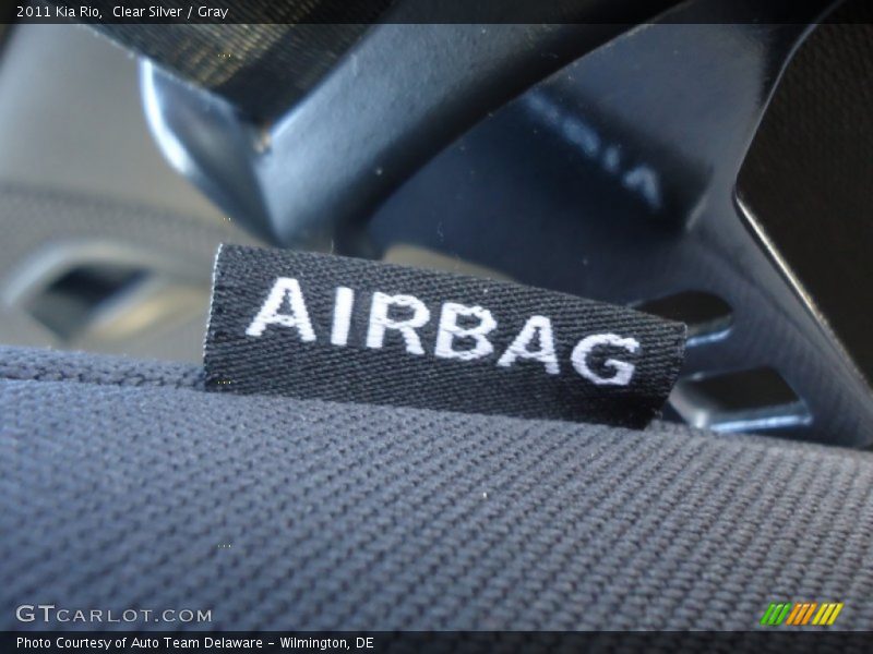 Clear Silver / Gray 2011 Kia Rio