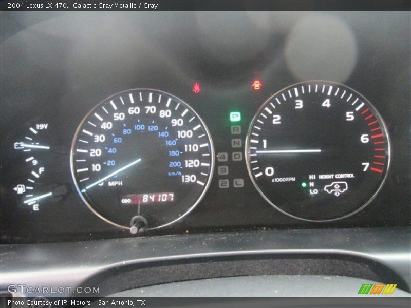 Galactic Gray Metallic / Gray 2004 Lexus LX 470