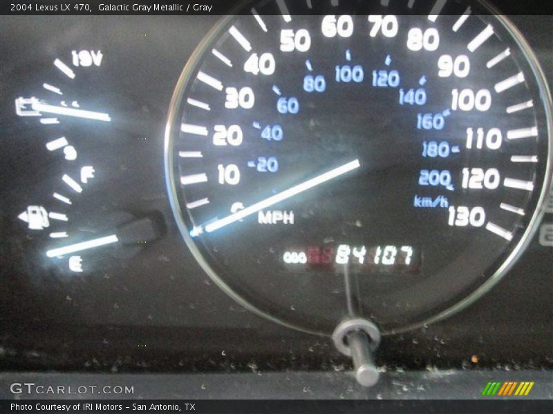 Galactic Gray Metallic / Gray 2004 Lexus LX 470
