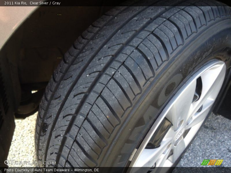 Clear Silver / Gray 2011 Kia Rio