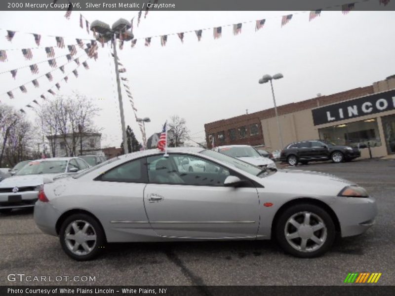 Silver Frost Metallic / Graystone 2000 Mercury Cougar V6