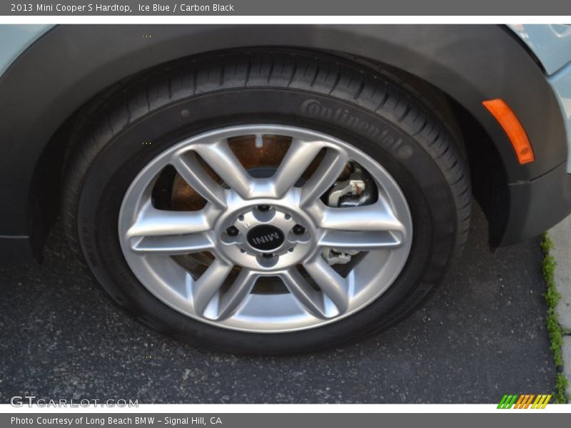 Ice Blue / Carbon Black 2013 Mini Cooper S Hardtop