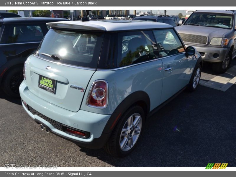 Ice Blue / Carbon Black 2013 Mini Cooper S Hardtop