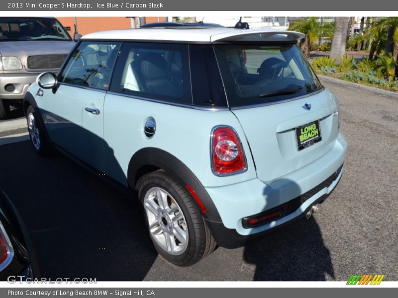 Ice Blue / Carbon Black 2013 Mini Cooper S Hardtop