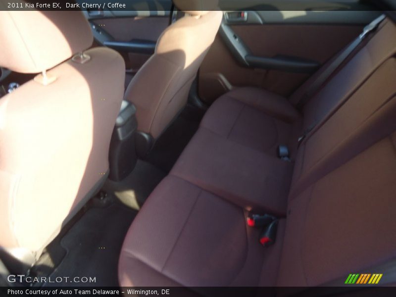 Rear Seat of 2011 Forte EX