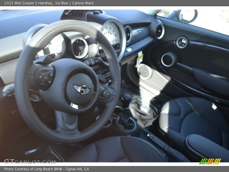 Ice Blue / Carbon Black 2013 Mini Cooper S Hardtop