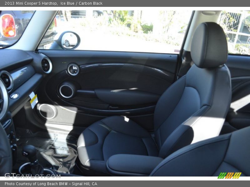 Ice Blue / Carbon Black 2013 Mini Cooper S Hardtop