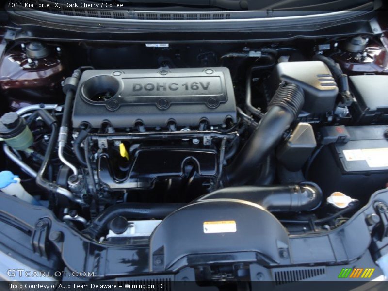  2011 Forte EX Engine - 2.0 Liter DOHC 16-Valve CVVT 4 Cylinder