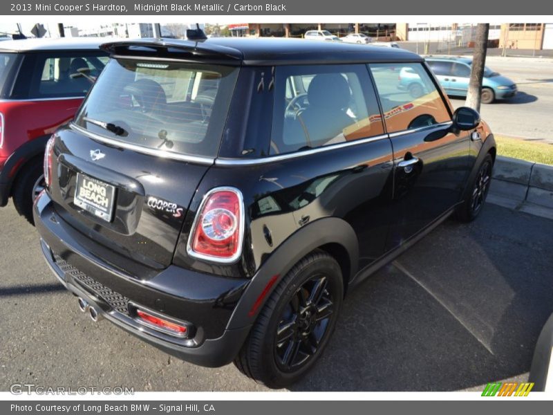 Midnight Black Metallic / Carbon Black 2013 Mini Cooper S Hardtop