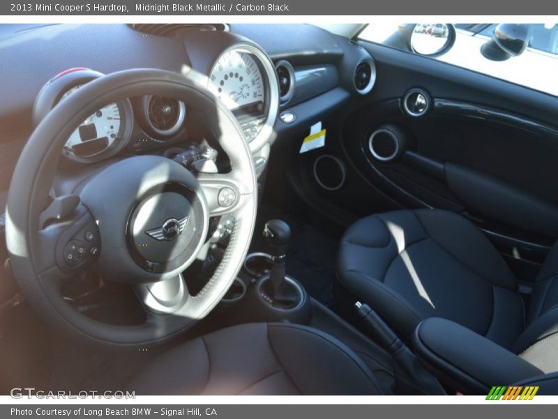 Midnight Black Metallic / Carbon Black 2013 Mini Cooper S Hardtop