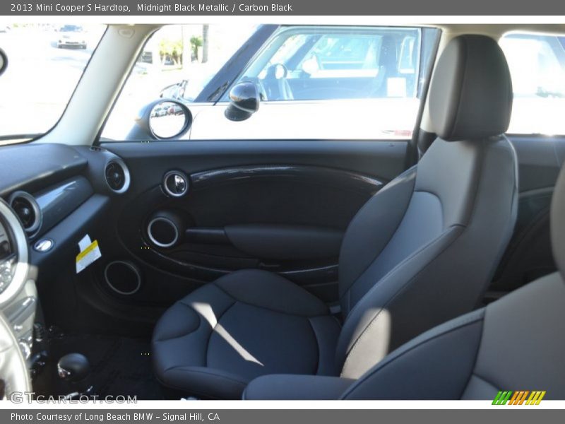 Midnight Black Metallic / Carbon Black 2013 Mini Cooper S Hardtop